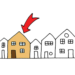 Terraced house