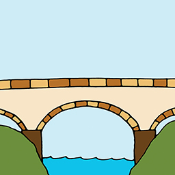 Pont en pierres